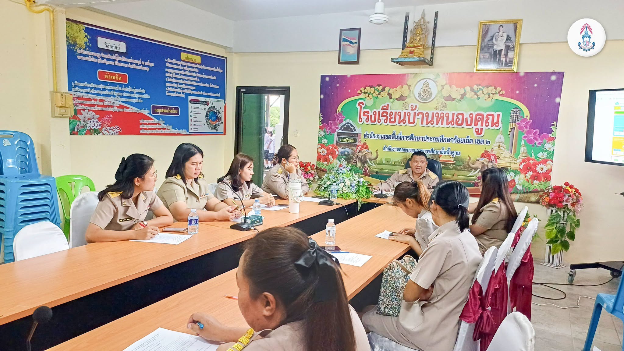 วันที่​ 3​ สิงหาคม​ 2569​ โรงเรียนบ้านหนองคูณดำเนินการประชุมคณะครูและบุคลากรทางการศึกษา​ ประจำเดือน​ สิงหาคม​ 2569